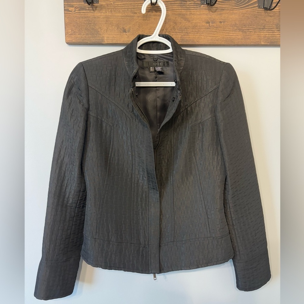Zara Women’s Black Moto Style Jacket sized small